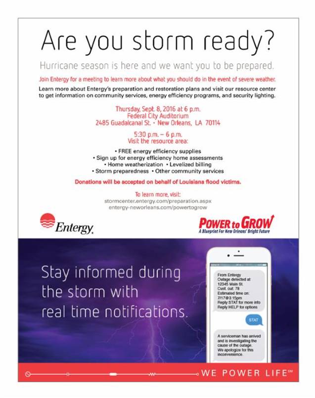 Storm Ready Meeting 2016